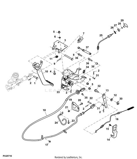 John Deere LH Rear Brake Caliper Assembly - AM148333 (0) 304. . John deere gator parking brake diagram